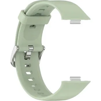 Řemínek na hodinky Silikonový řemínek Ricardo (pro Huawei Watch Fit 3, 4, 4 Pro), zelený V2