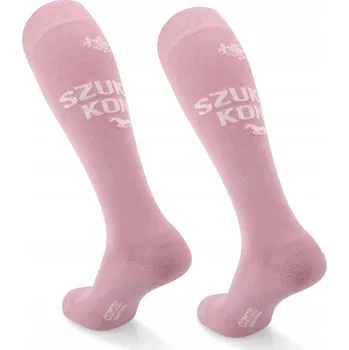 Pánská móda Veselé růžové ponožky na ježdění na koni COMODO vz. Hledám koně vel. 39-42