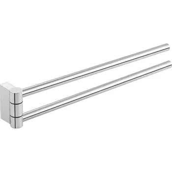 Držák na ručník LAUFEN NIXIE - dvojitý držák ručníku, otočný, H3811510040011