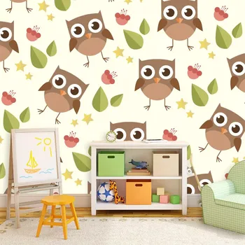 Tapeta Sablio Tapeta Sovy - 125x75 cm