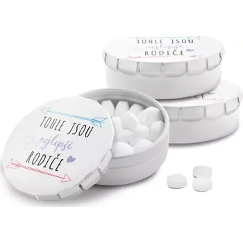 Bonbon Sablio Mentolky Tohle jsou nejlepší rodiče - 3 ks