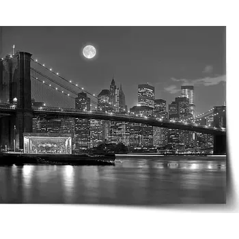 Plakát Sablio Plakát Noční New York 2 - 60x40 cm