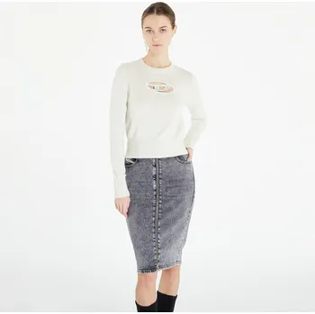 Dámský svetr Svetr Diesel M-Areesa Knitwear Silver Green XS