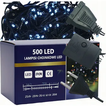 Vánoční dekorace Vánoční osvětlení na stromeček Modo24 pro vnitřní i venkovní použití, 39 m, 301 - 500 světýlek