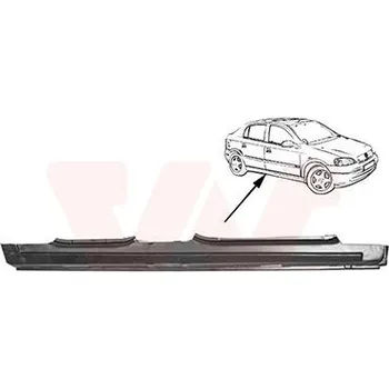 Prah karosérie Nástupní panel VAN WEZEL 3742104