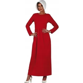 Karnevalový kostým Šaty služky, červené Kostým L