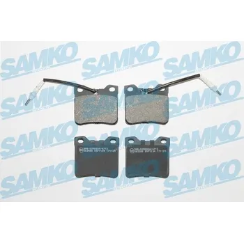 Brzdová destička Sada brzdových destiček, kotoučová brzda SAMKO 5SP1134
