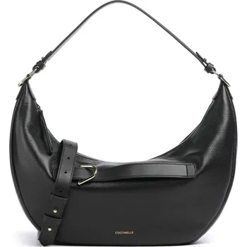 Kabelka Coccinelle Paki - Velká kabelka v černá, kůže, 50553093 | Kabelky pro ženy & muže