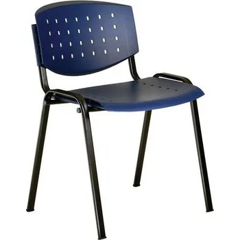 Nábytek Plastová jídelní židle Layer, modrá