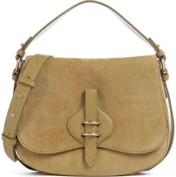 Coccinelle Mavery Suede - Kabelka v olivová, Rauleder, 50553307 | Kabelky pro ženy & muže