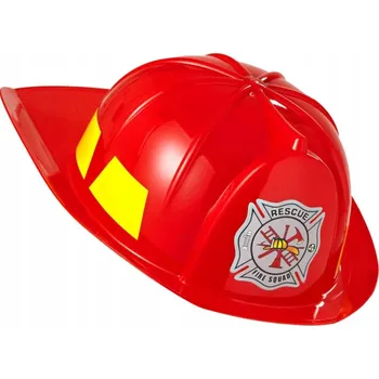 Karnevalový doplněk Hasičská helma Widmann červená