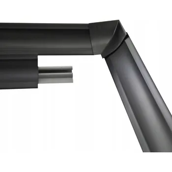 soklová lišta Přechodová lišta k pracovní desce Korner černá matná 150 cm 23 mm