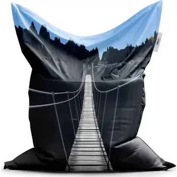 Sedací pytel Sablio Sedací vak Classic Visutý most - 150x100 cm