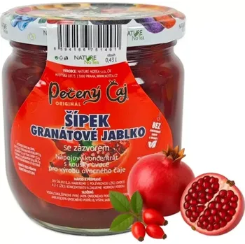 Čaj Pečený čaj Notea - Šípek a Granátové jablko se zázvorem 430ml