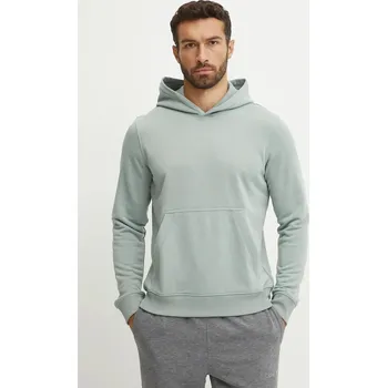 Pánská mikina Tréninková mikina Calvin Klein Performance šedá barva, s kapucí 00GMS4W332 77D, vel. S