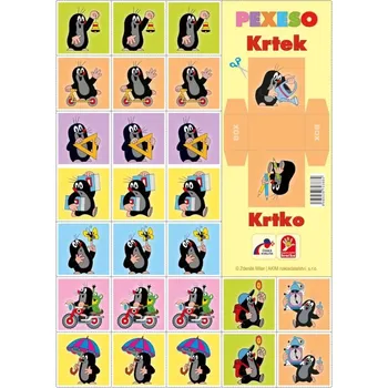 Pexeso Pexeso Abeceda – papírové pexeso s 20 obrázkovými trojicemi