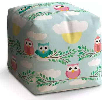 Taburet Sablio Taburet Cube Sovičky: 40x40x40 cm