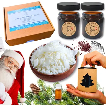 Obraz DÁREK K MIKULÁŠI + DÁRKOVÁ KRABIČKA DIY Sada na Výrobu Svíček