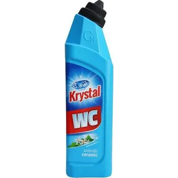 WC čistič Krystal WC čistič anticalc 750ml, modrý