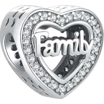 Přívěsek Přívěsek Family Forever Rodina navždy stříbro 925