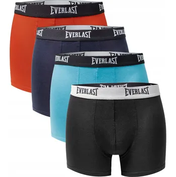 Boxerky EVERLAST Pánské bavlněné boxerky 4 kusy Velikost XXL