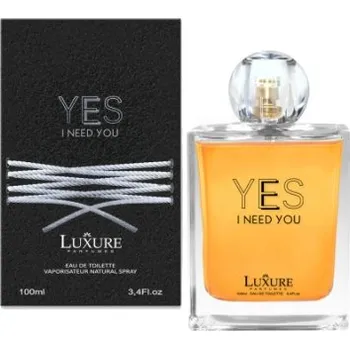 Pánský parfém Luxure Yes I Need You Men 100ml pánská toaletní voda