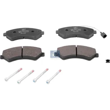 Brzdová destička Sada brzdových destiček, kotoučová brzda FAST FT29132