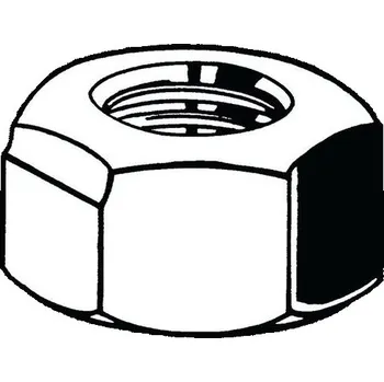 Spojovací materiál Šestihranná samojistné matice celokovová MF DIN 980V Ocel Pravý Pozinkované 8 M16X1,50