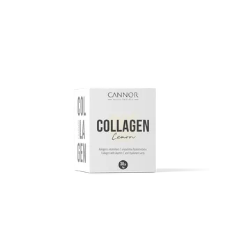 CANNOR Kolagen s kyselinou hyaluronovou (citron) 3000 mg 30 ks
