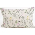 Saténový povlak na polštář 40 x 60 cm - Bianca béžová