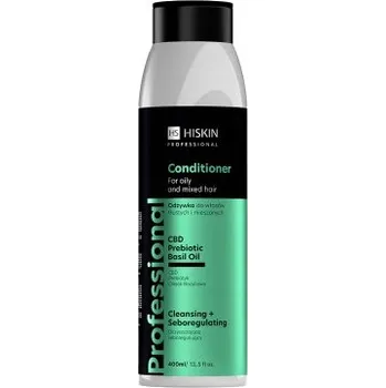 Kondicionér pro mastné a smíšené vlasy 400ml Hiskin Professional CBD