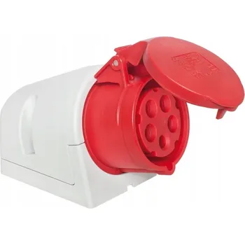 Elektrická zásuvka PCE Zásuvka nástěnná 16A 5P 400V IP44 silová