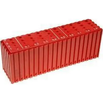 Plastové lůžko pro ukládání vrtáků, 1-4,9 mm