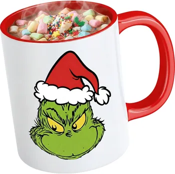 VÁNOČNÍ HRNEK S POTISKEM DÁREK K MIKULÁŠSKÝM SVÁTKŮM, VTIPNÁ KÁVA