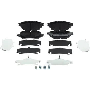 Brzdová destička Sada brzdových destiček, kotoučová brzda BOSCH 0 986 460 043