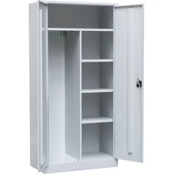Nábytek Kovová univerzální skříň, 195 x 120 x 50 cm