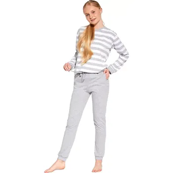 Pánské pyžamo Dívčí pyžamo 948/173 Molly - CORNETTE šedá 152