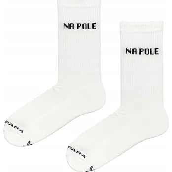 Pánské ponožky TakaPara Ponožky bílé velikost 41-45
