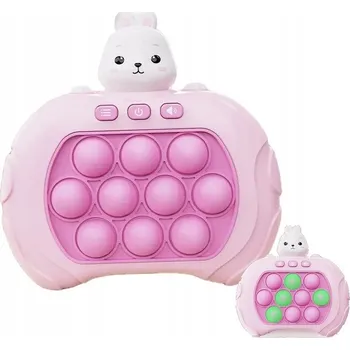 POP IT ELEKTRONICKÁ HRA POP IT Senzorická ROZVOJOVÁ Paměť Reflex DĚTI Králík