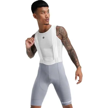 Cyklistické kalhoty SIROKO Pánské cyklistické kraťasy BX Fassa XS ŠEDÁ