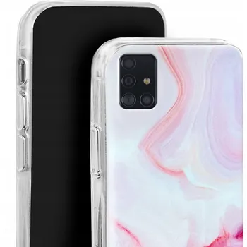 Pouzdro na mobilní telefon Zadní Kryt Caseline pro Samsung Galaxy A51 růžový