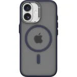 WG Matte Frame Magnet na Apple iPhone 17 (13611) černý/modrý