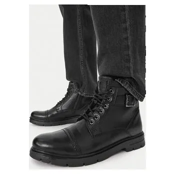 Pracovní obuv Kotníková obuv Lanetti BENGAL-03 MBS Černá 43