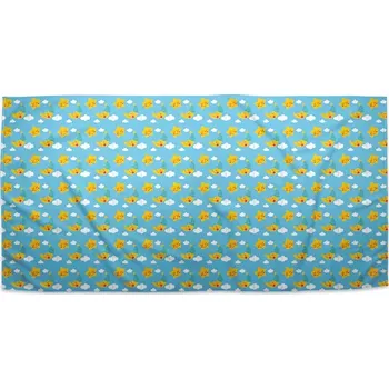 Osuška Sablio Ručník Hvězdy a měsíce - 50x100 cm