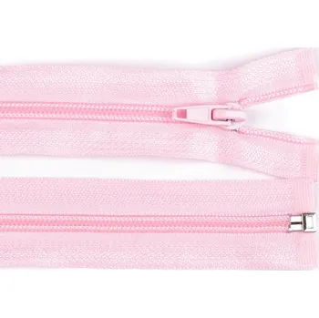 Zip Spirálový zip No 5 délka 50 cm bundový POL, malé, 133 růžová světlá