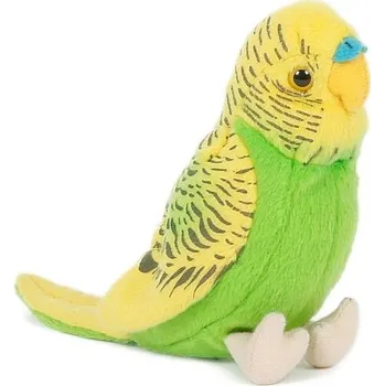 Hračka Teddies Andulka zelená plyš 19cm 0m+