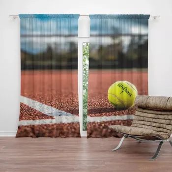 Závěs Sablio Závěs Tennis: 2ks 140x250cm