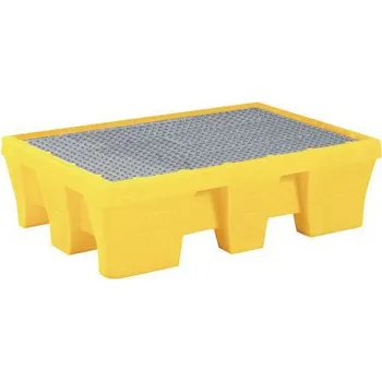 Olejová vana Plastová záchytná vana s roštem, kapacita 240 l