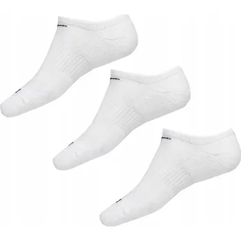 Dámské ponožky Ponožky Krátké Kotníkové Ponožky Nike 3-balení Ponožky Bavlna Bílé 3 páry 42-46