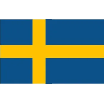 Vlajka Státní vlajka, se záložkou, 90 x 60 cm, Švédsko